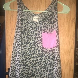 pink victoria secret tank